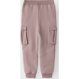 Joggingbroek - Ongeborstelde Sweatstof - Regular Fit - Regular Waist - Zijden Zakken