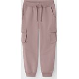Joggingbroek - Ongeborstelde Sweatstof - Regular Fit - Regular Waist - Zijden Zakken