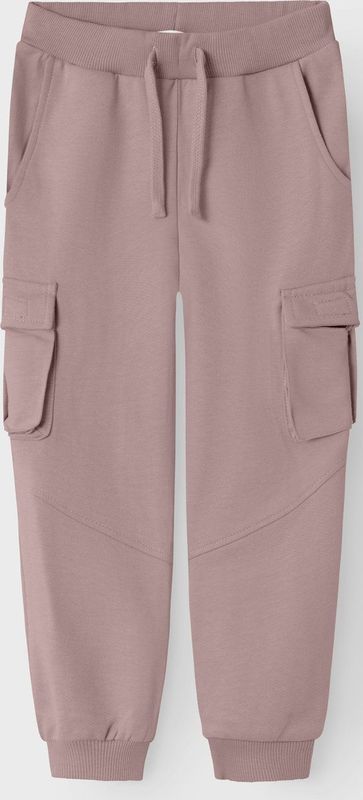 Joggingbroek - Ongeborstelde Sweatstof - Regular Fit - Regular Waist - Zijden Zakken