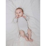 Rompertjes - Lange Mouwen Romper - Ribgebreid - Verticaal Gestreept