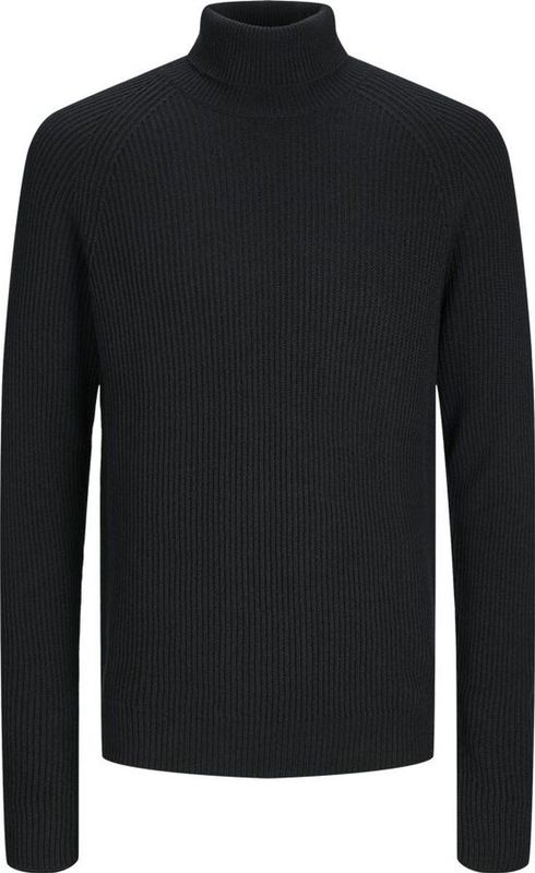 JACK & JONES Gebreide trui voor heren, zwart, L