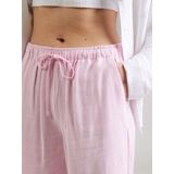 Only - Korte Broek - Lila - Viscose/Linnen - Regular Fit