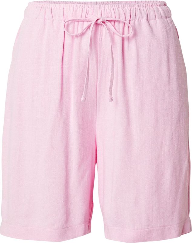 Only - Korte Broek - Lila - Viscose/Linnen - Regular Fit