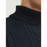 Jack & Jones - Heren Trui Craig Knit Roll Neck - Blauw