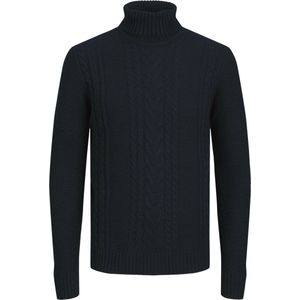 Jack & Jones - Heren Trui Craig Knit Roll Neck - Blauw