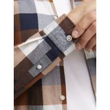 Jack & Jones - Jjjoshua Buffalo Twill Shirt Ls - Vrijetijdshemd - Navy Blazer