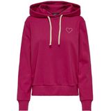 Only Trui Onlnoli Heart Hood Swt 15312874 Granita/gold String Dames