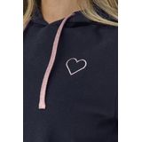 ONLY - ONLNoli - Sweatshirt - Nachtblauw - Capuchon met Trekkoord