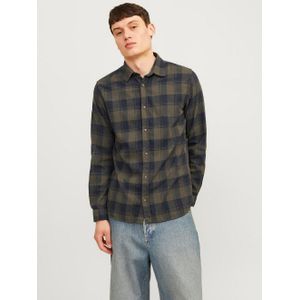 JACK & JONES Chemise décontractée Jjjoshua Fall Buffalo pour homme, marron, XS