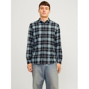 Overhemd - Geruit - Flanel - Slim Fit - Lange Mouw