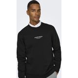 KACoen - Sweatshirt - Zwart - Katoen/Polyester - Ronde Hals