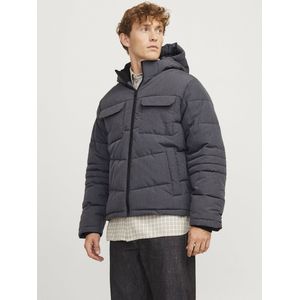 Gewatteerde Jas - Mélange - Warm Gevoerd - Normale Pasvorm