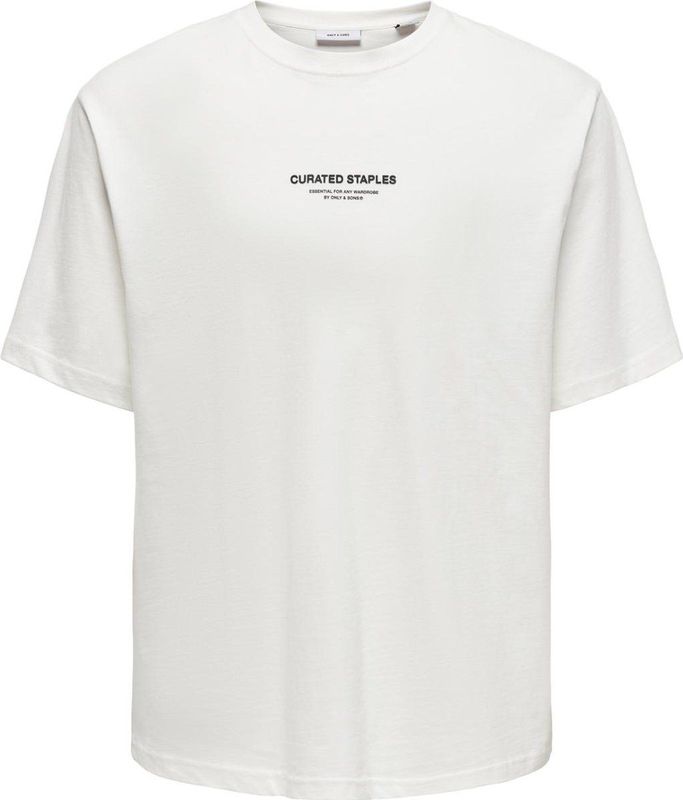 ONLY & SONS Rundhalsshirt ONSCURATED RLX PRINT SS TEE