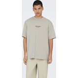 ONLY & SONS Rundhalsshirt ONSCURATED RLX PRINT SS TEE