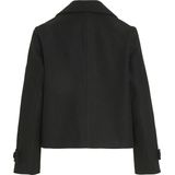 Vila Jas Visolo L/s Short Jacket/tes 14099249 Black Dames Maat - 34