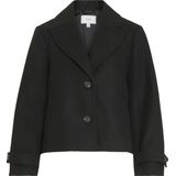 Vila Jas Visolo L/s Short Jacket/tes 14099249 Black Dames Maat - 34