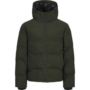 Jack & Jones - Jjpayne - Puffer Jacket - Donkergroen - Winterjas