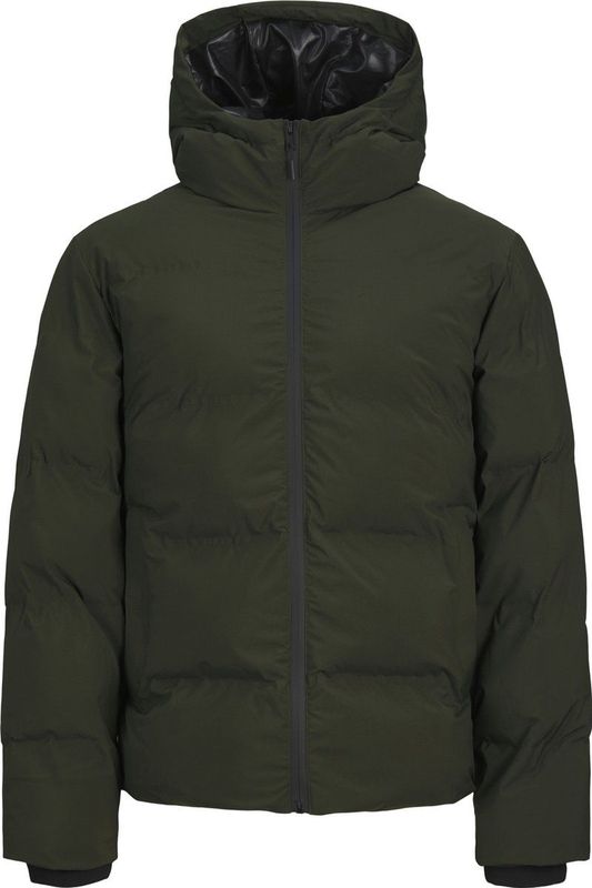 Jack & Jones - Jjpayne - Puffer Jacket - Donkergroen - Winterjas
