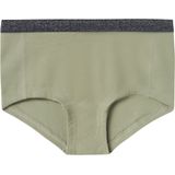 Name it - 2-pak - Hipster - Groen - Kinder Dames Onderbroek Katoen