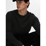 SELECTED HOMME - Gebreide Trui - Groen - Katoen - Crew Neck