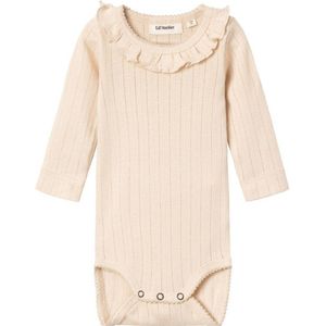 Needle Drop - Romper - Roze - Katoen - Lange Mouwen