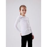 Name It T-shirt Nkfnakal Ls Top Noos 13234729 Bright White Dames 4 X 0