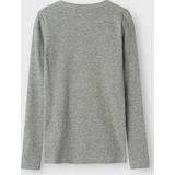 Top - Gestreept - Ribgebreide Stof - Lange Mouwen - Regular Fit