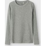 Top - Gestreept - Ribgebreide Stof - Lange Mouwen - Regular Fit