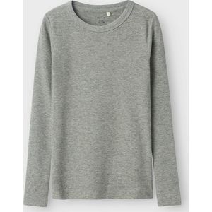 Top - Gestreept - Ribgebreide Stof - Lange Mouwen - Regular Fit