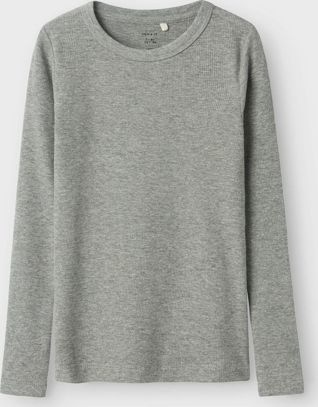 Top - Gestreept - Ribgebreide Stof - Lange Mouwen - Regular Fit