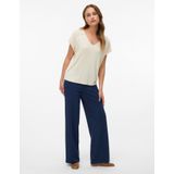 Vero Moda - Vmbecky hw wide pull on pant - Navy - Broek