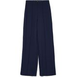 Vero Moda - Vmbecky hw wide pull on pant - Navy - Broek
