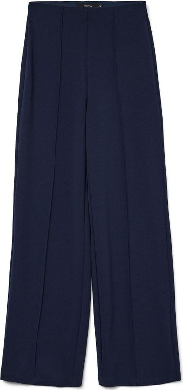 Vero Moda - Vmbecky hw wide pull on pant - Navy - Broek