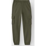 Regular Fit - Cargo Broek - Zwart - Katoen/Polyester