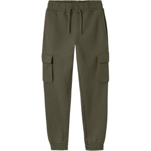 Cargobroek - Groen - Katoen/Polyester - Relaxed Fit met Cargo Zakken