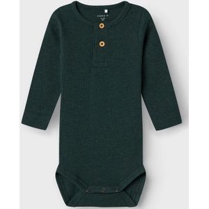 Name It - NbmKab - Romper L/S - Pine Grove/Melange