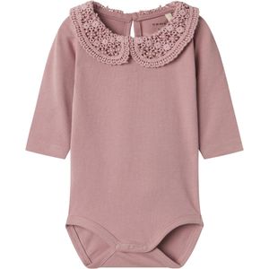 name it Body met lange mouwen Nbftylla Deauville Mauve