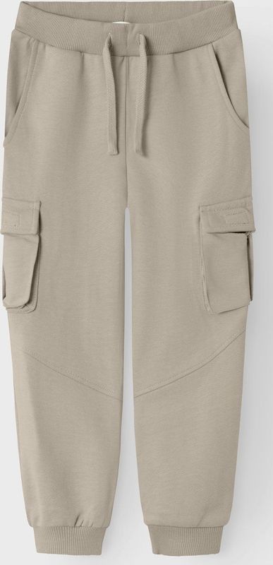 Joggingbroek - Ongeborstelde Sweatstof - Regular Fit - Regular Waist - Zijden Zakken