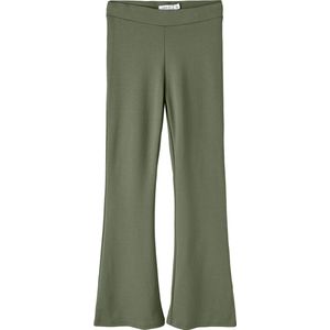 NAME IT KIDS - NKFFRIKKALI - Broek - Flared Fit - Zwart - Viscosemix