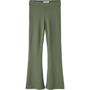 NAME IT KIDS - NKFFRIKKALI - Broek - Flared Fit - Zwart - Viscosemix