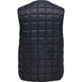 Gilet - Zwart - 100% Nylon - Hoge Hals - Lange Mouwen - Knoopsluiting