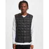 Gilet - Zwart - Polyester - Knoopsluiting - Mouwloos