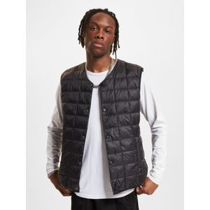 Gilet - Zwart - Polyester - Knoopsluiting - Mouwloos