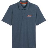 JACK & JONES Jjerik Polo Ss Poloshirt voor heren, Navy Blazer/Detail: mix