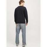 Jack & Jones Trui Jjjeans Sweat O-neck 12257108 Black Mannen