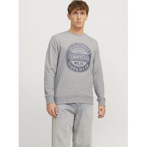 Sweater - Ronde Hals - Zwart - Sweatstof - Logoprint