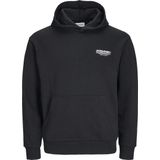 Jack & Jones - JJOLIVE - Sweatshirt - Zwart - Met Capuchon