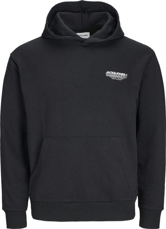 Jack & Jones - JJOLIVE - Sweatshirt - Zwart - Met Capuchon
