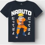 Naruto - T-shirt - Dark Sapphir - Jersey - Ronde Hals - Korte Mouwen