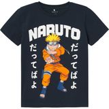 Naruto - T-shirt - Dark Sapphir - Jersey - Ronde Hals - Korte Mouwen